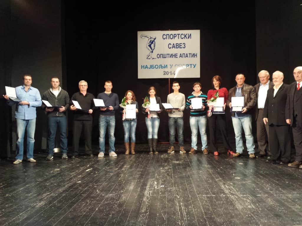 Izbor najboljeg sportiste za 2014 godinu, Apatin 2015