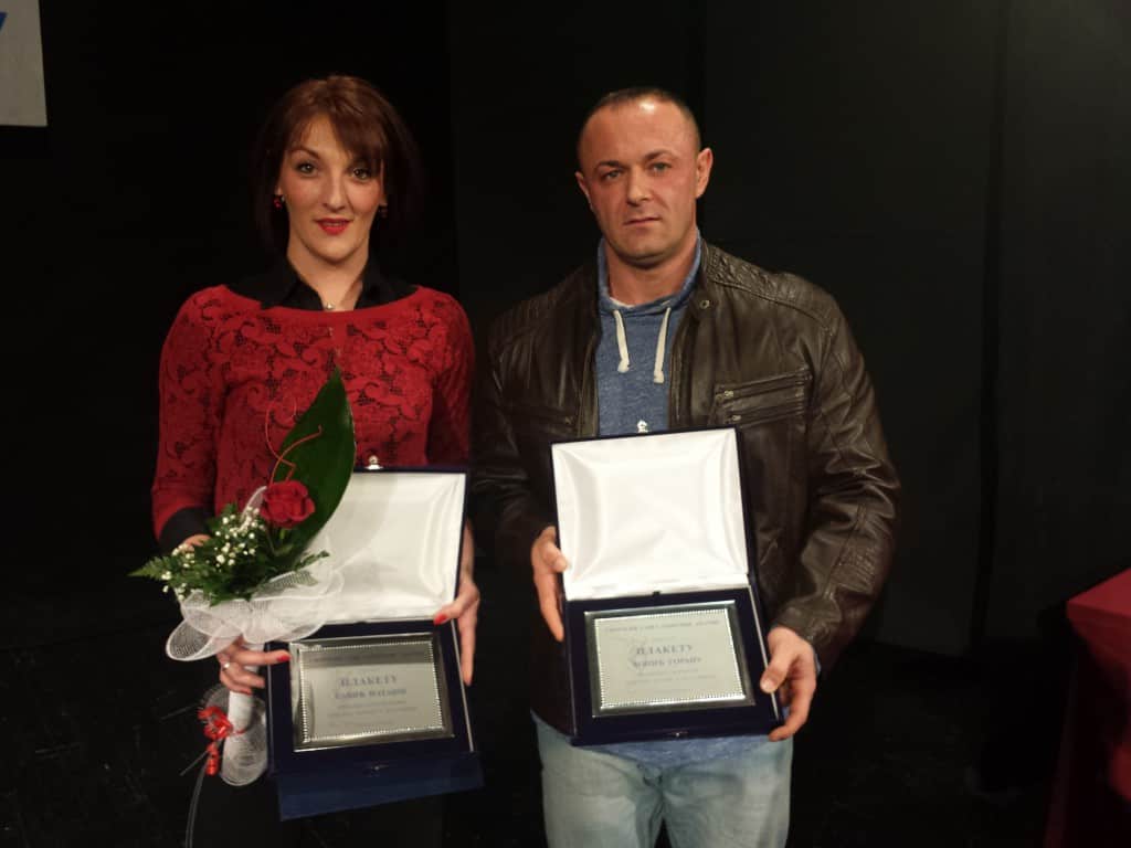 Najbolji sportisti za 2014, Nataša Savić i Goran Ćopić