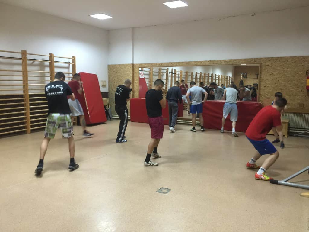 Bokserski klub Apatin, trening, april 2015 (2)