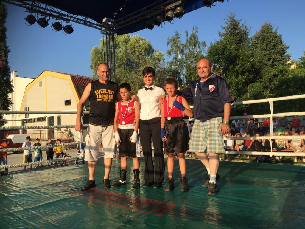 Bokserska revija, Apatin 2015