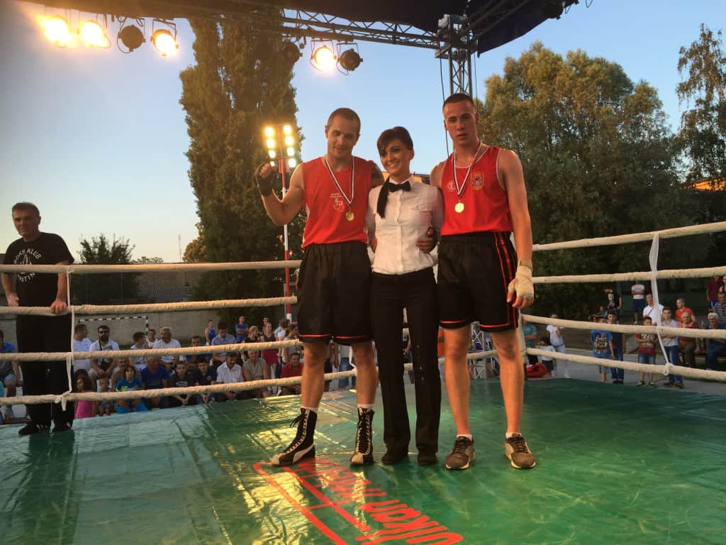 Bokserska revija, Apatin 2015