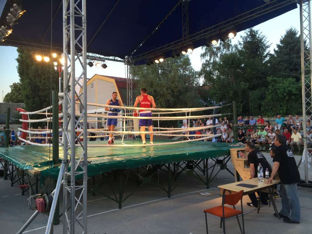 Bokserska revija, Apatin 2015