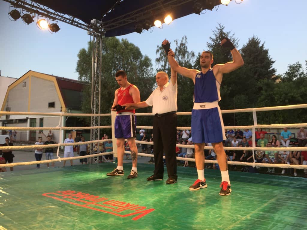 Bokserska revija, Apatin 2015