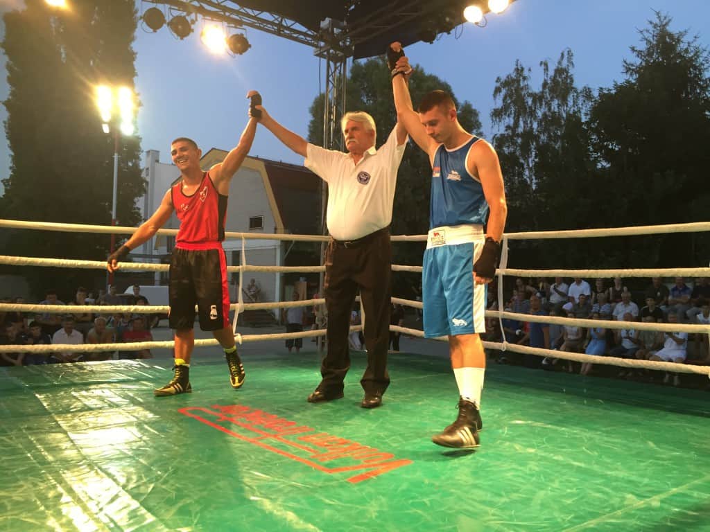 Bokserska revija, Apatin 2015