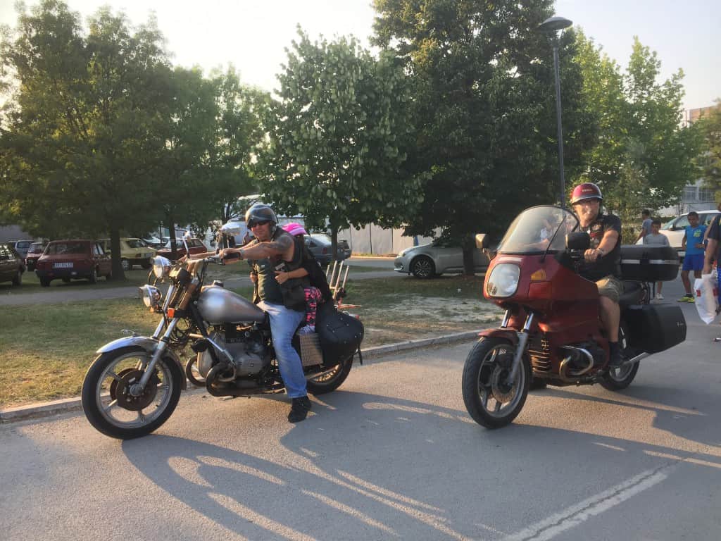 Motoristi i Pivopije posetili kampere u Apatinu ,2015