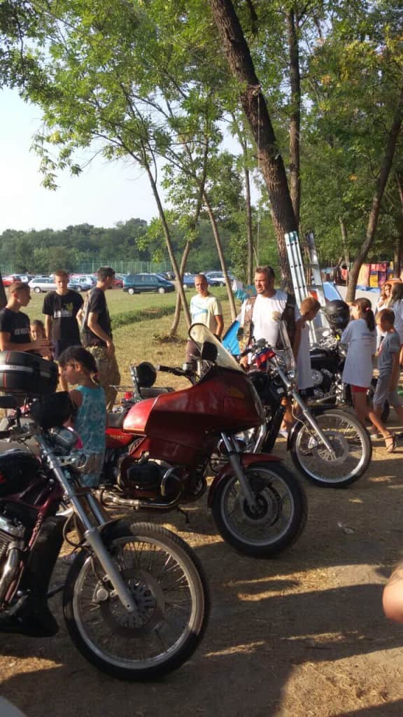 Motoristi i Pivopije posetili kampere u Apatinu ,2015