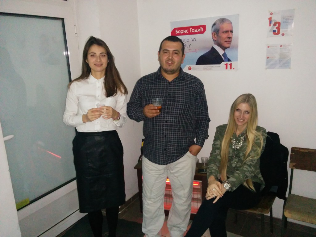 novogodišnji koktel SDS , Apatin, 2015 godina