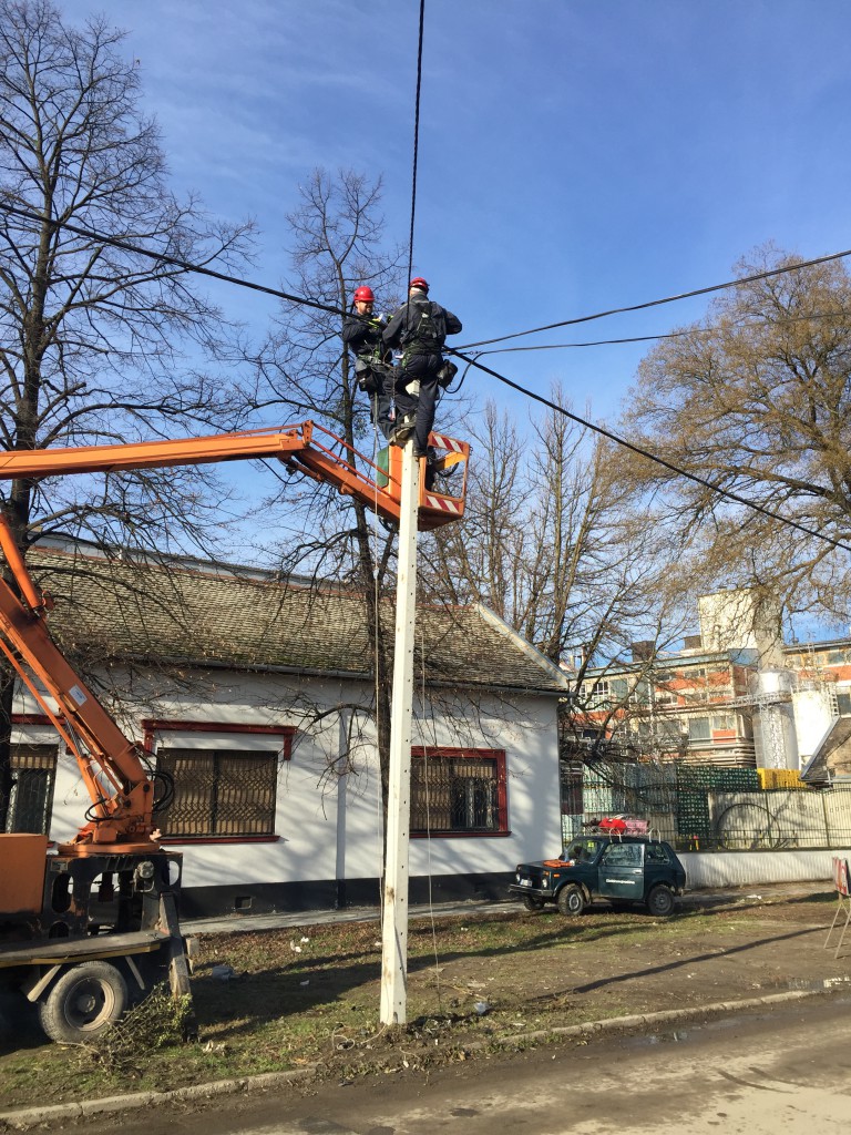 Zamena stuba , struja prekid, eps Apatin