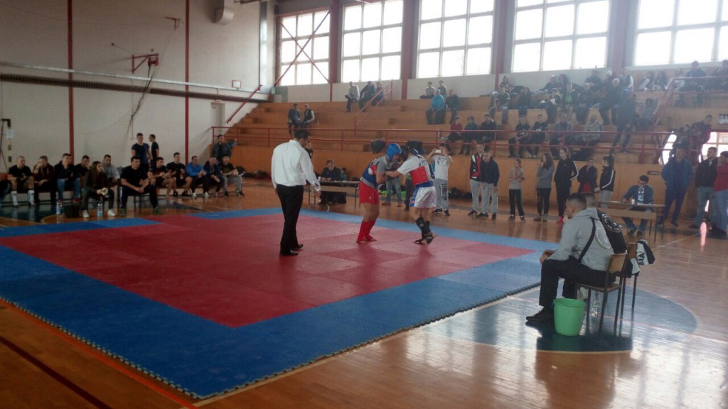 Otvoreno prvenstvo Srbije u borilačkim veštinama, kung fu i sanda borbama,Prigrevica 27 februar 2016