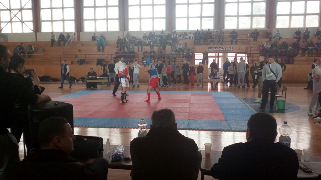 Otvoreno prvenstvo Srbije u borilačkim veštinama, kung fu i sanda borbama,Prigrevica 27 februar 2016