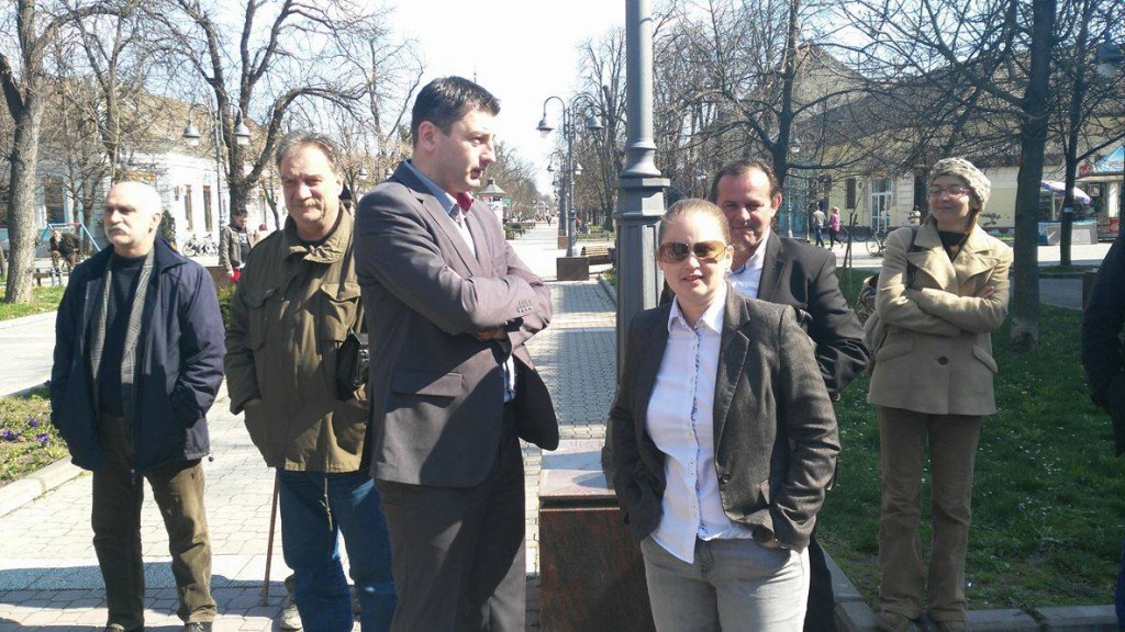 Igor Mirovic u Apatinu SNS