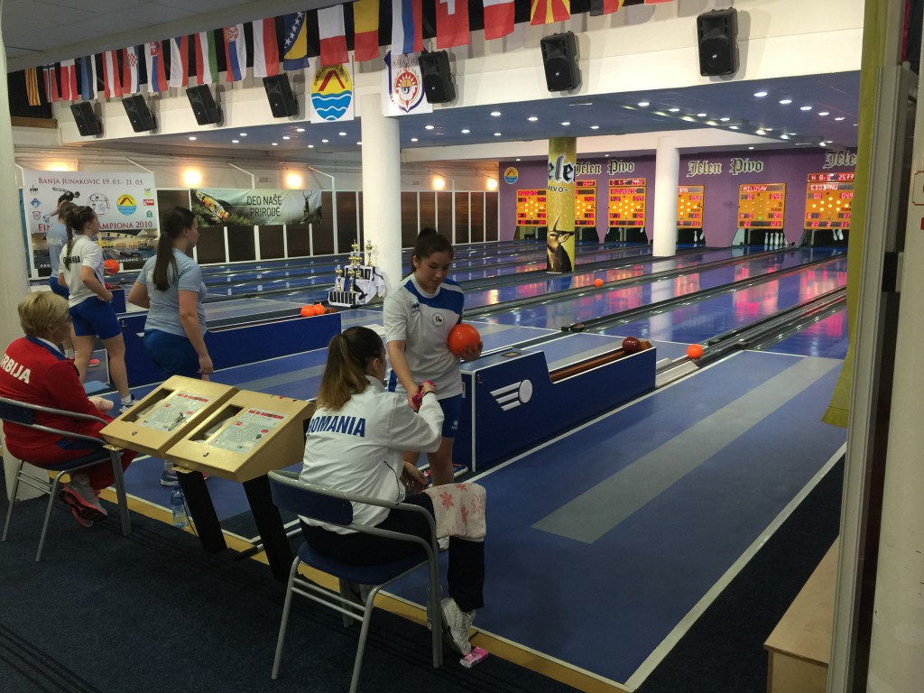 Kuglanje, Banja Junaković, prijateljski susret reprezentacija Rumunije i Srbije