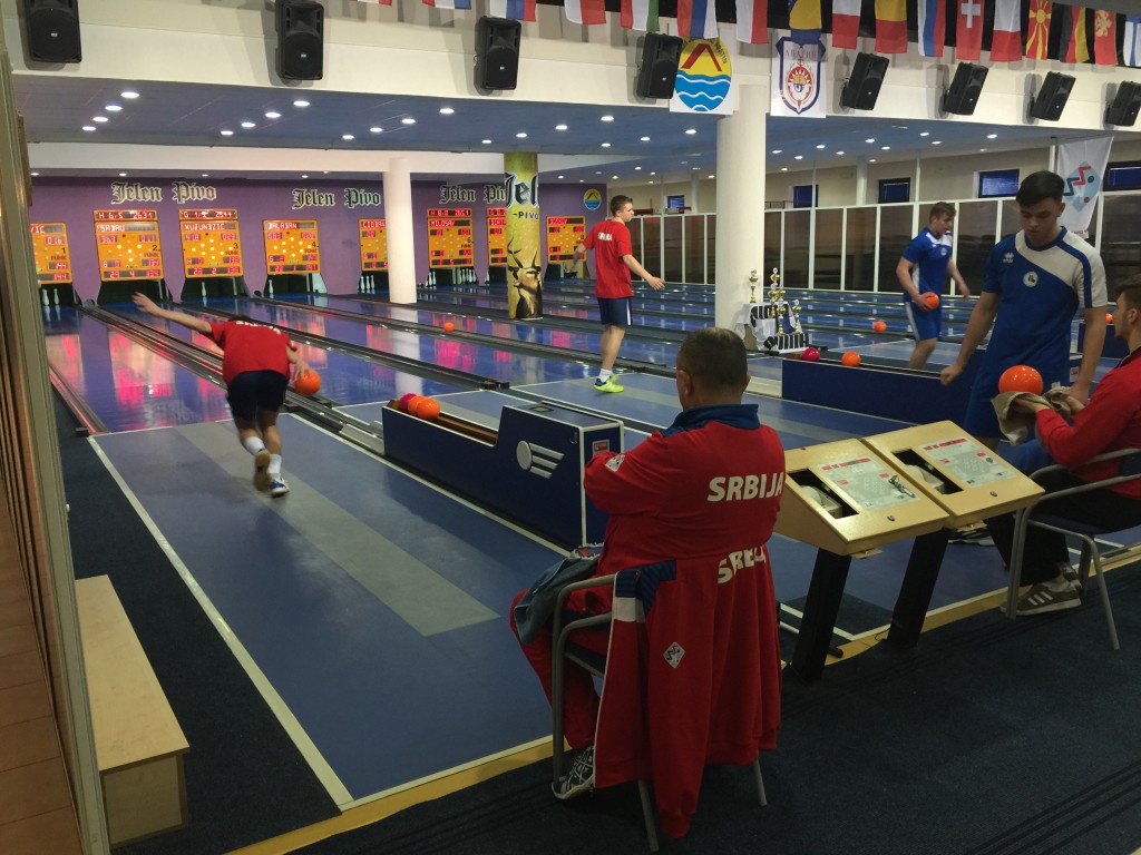 Kuglanje, Banja Junaković, prijateljski susret reprezentacija Rumunije i Srbije