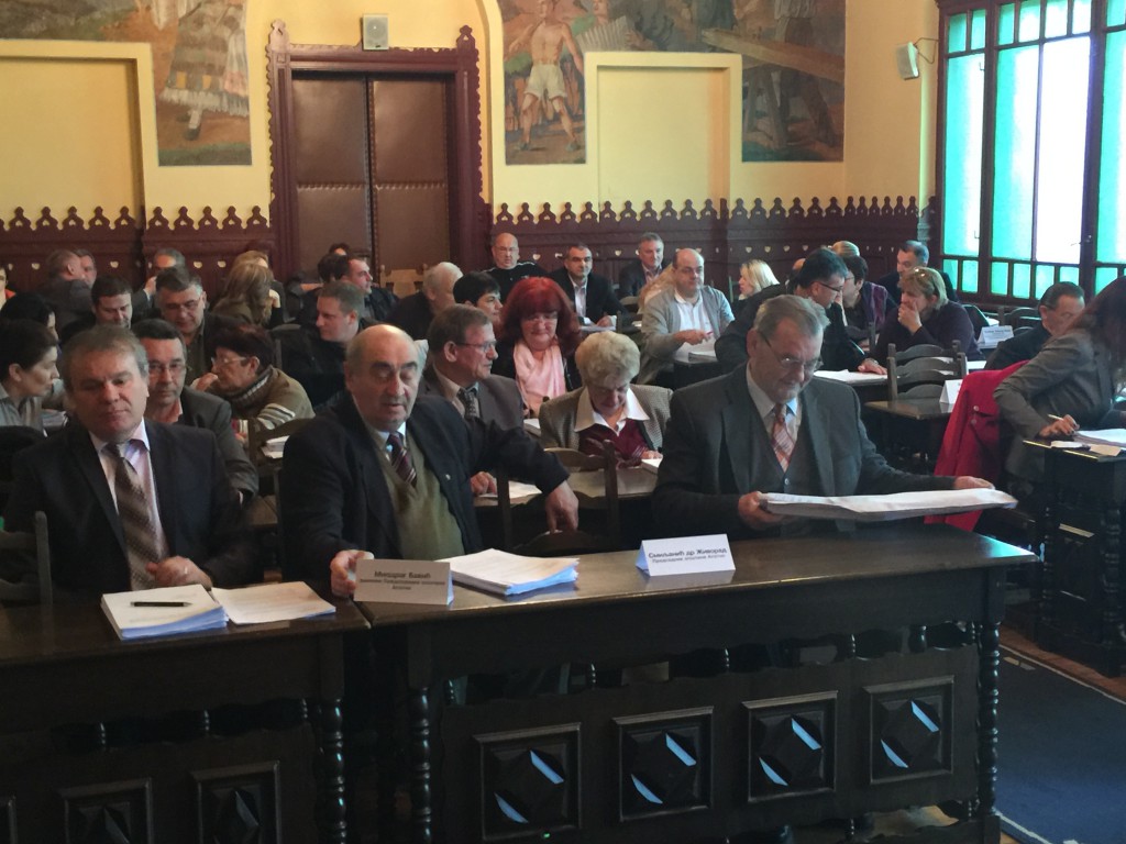 Sednica skupštine opštine Apatin, 22.mart 2016