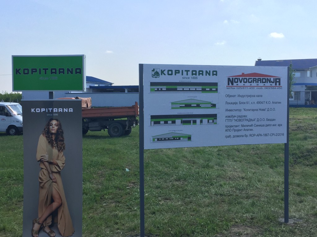 Polaganje kamena temeljca za slovenačku fabriku Kopitarna u Apatinu, Kurnik Marijan Živorad Smiljanić