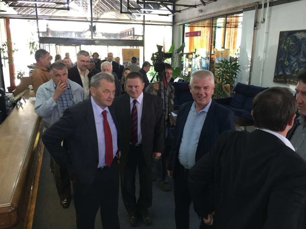 Otvaranje terapijskog blatnog bloka Banja Junaković, Miroslav Vasin.