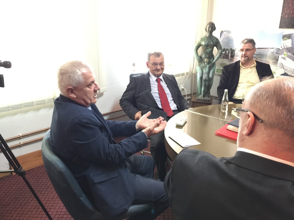 Otvaranje terapijskog blatnog bloka Banja Junaković, Miroslav Vasin.