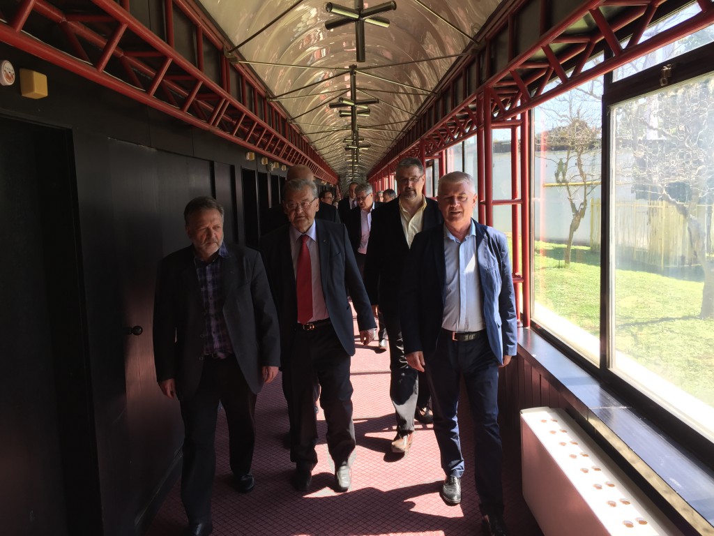 Otvaranje terapijskog blatnog bloka Banja Junaković, Miroslav Vasin.