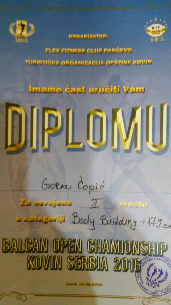 Goran Copic, balkansko prvenstvo (1)