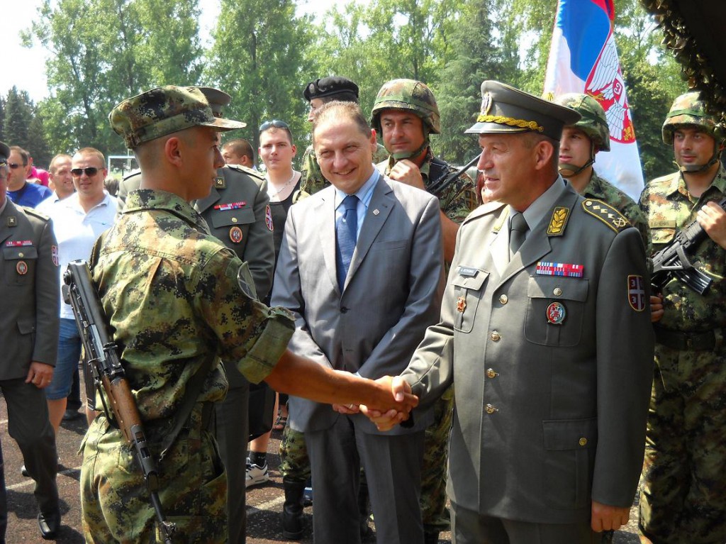 Sombor CESTITKA General potpukovnik Djokica Petrovic cestata polozenu zakletvu