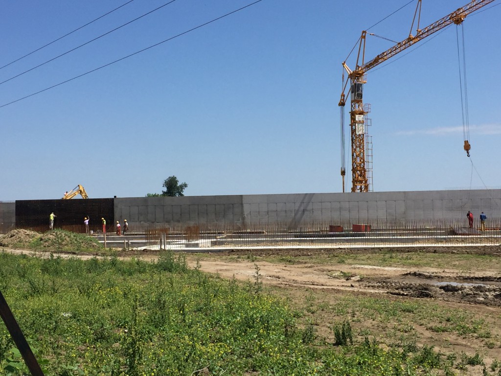 Skladište za biomasu, Prigrevica, izgradnja