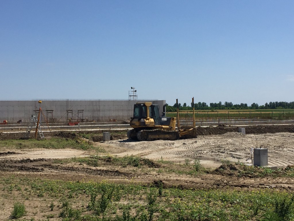 Skladište za biomasu, Prigrevica, izgradnja