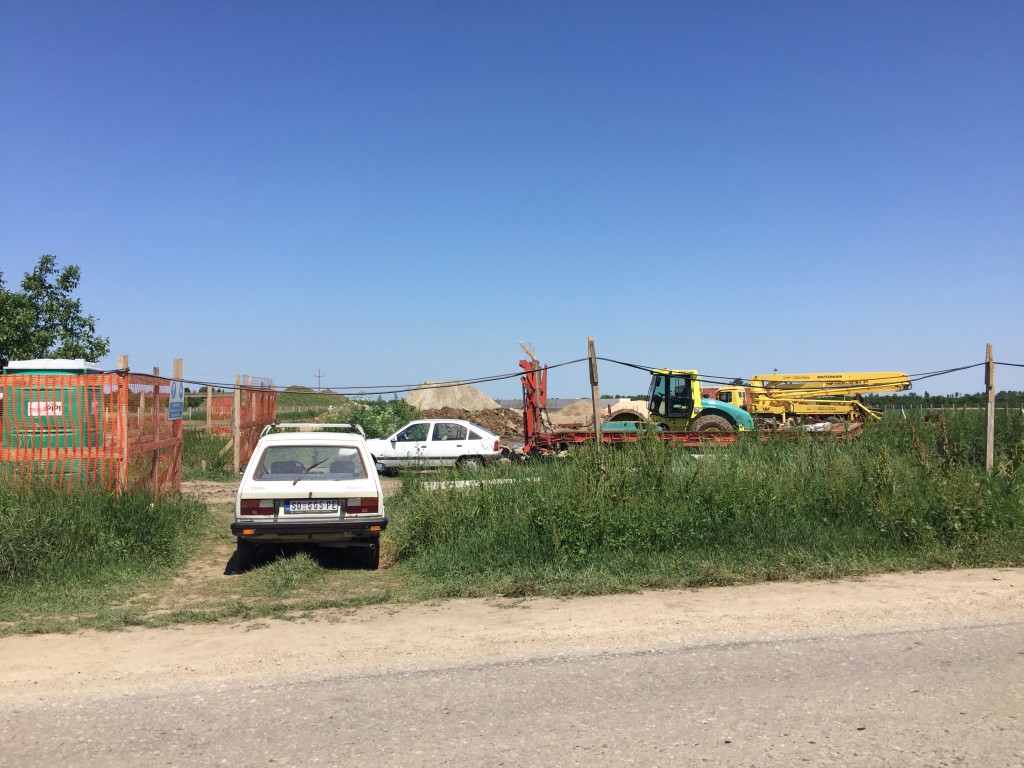 Skladište za biomasu, Prigrevica, izgradnja