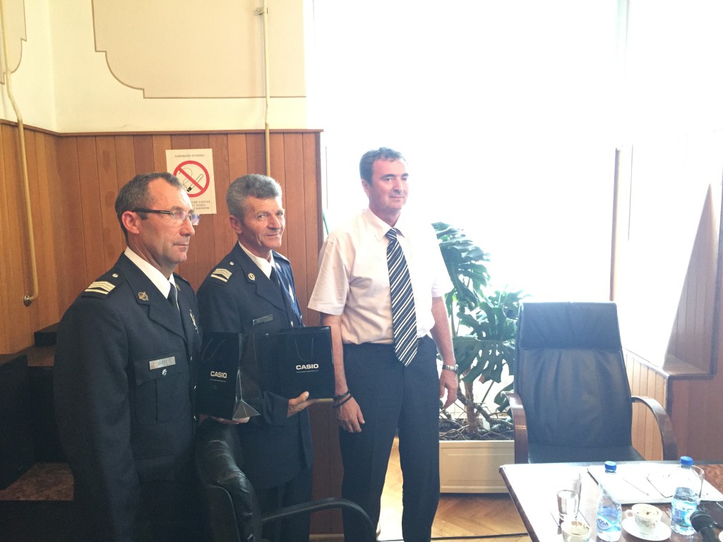 Zlatar Zlatko i Dane Zuber, nagrađeni policajci