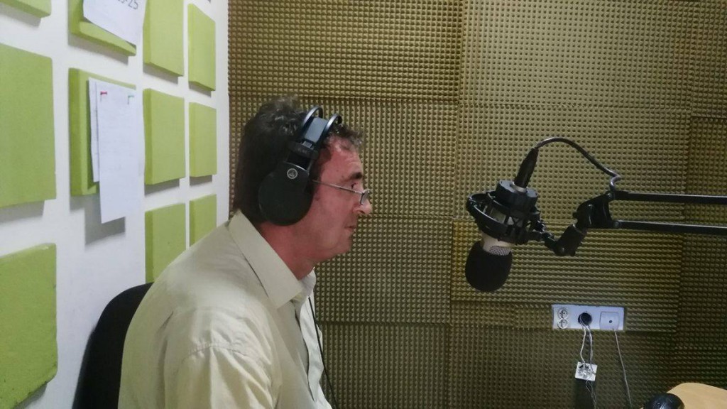 Radivoj Sekulic, predsednik opstine Apatin, radio dunav