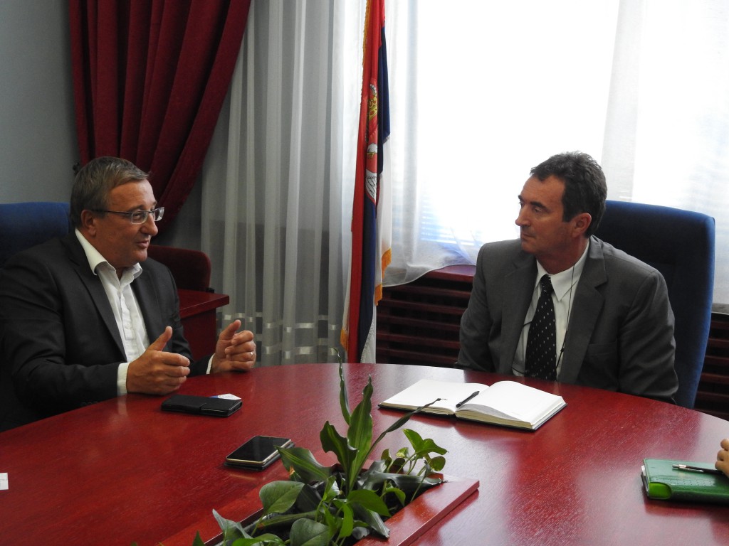 Radivoj Sekulić, Mihalj Njilaš , sastanak u opštini Apatin avgust 2016