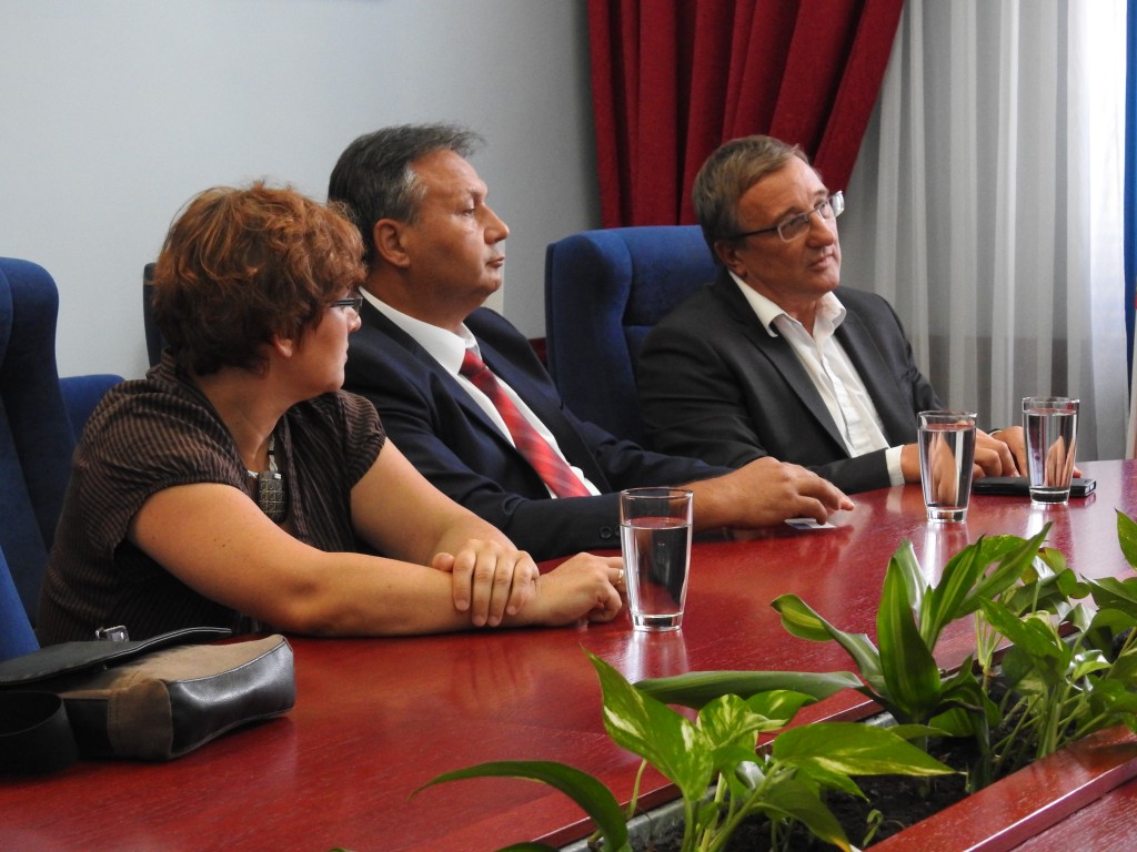 Radivoj Sekulić, Mihalj Njilaš , sastanak u opštini Apatin avgust 2016