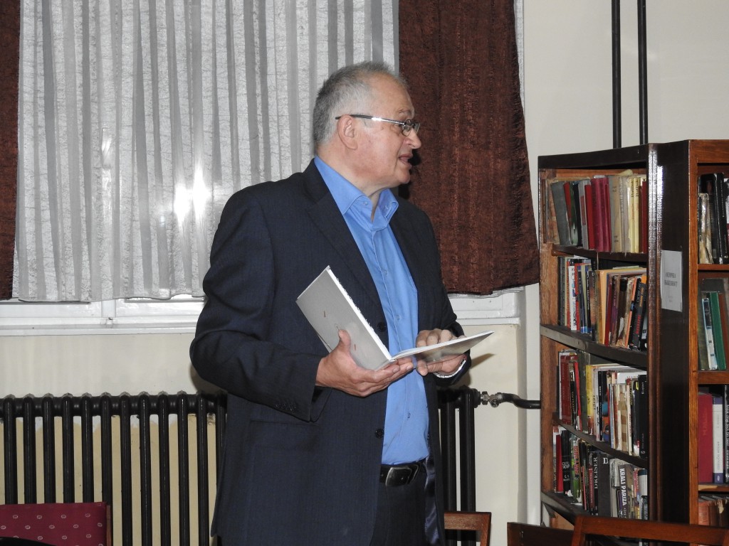 Dr Momčilo Diklić-Promocija knjige Svetac , Biblioteka Apatin 2016