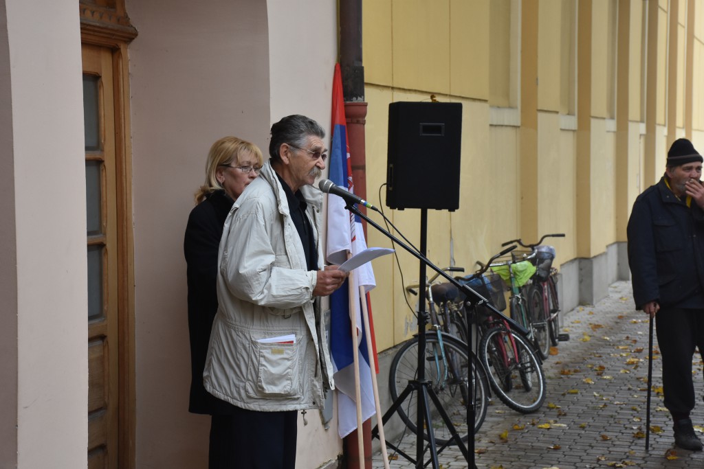 Stevo Drača, Dan Opštine Apatin, 24.oktobar 2016, polaganje venaca (24)