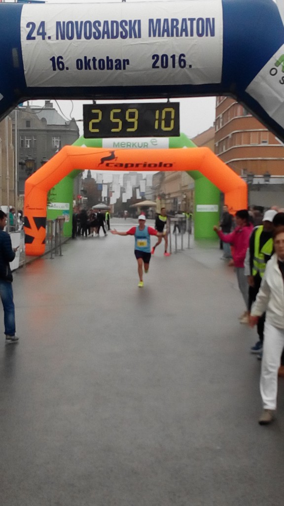 Zoran Radicanin u cilju