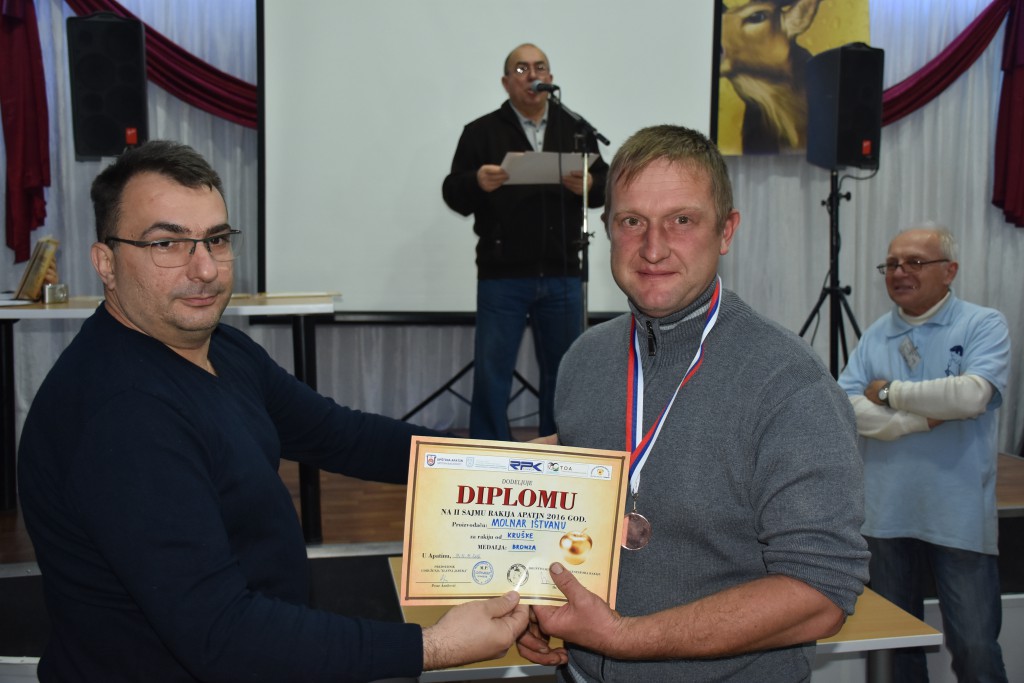 Međunarodni sajam rakije Apatin, 2016