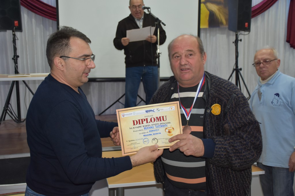 Međunarodni sajam rakije Apatin, 2016