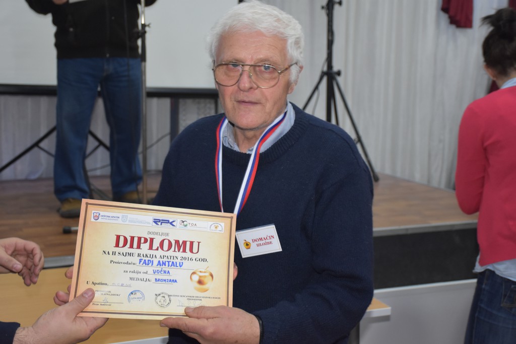 Međunarodni sajam rakije Apatin, 2016