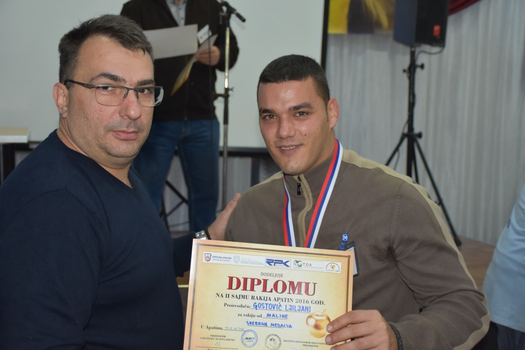 Međunarodni sajam rakije Apatin, 2016