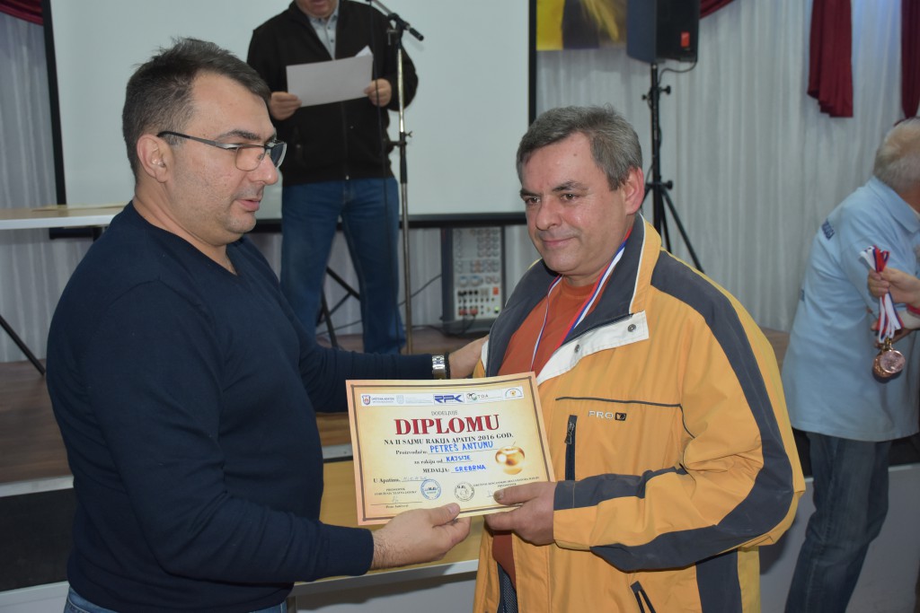 Međunarodni sajam rakije Apatin, 2016