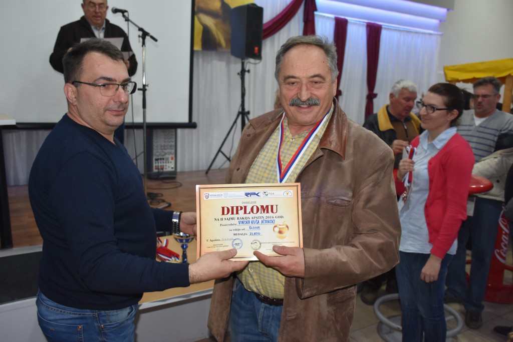 Međunarodni sajam rakije Apatin, 2016