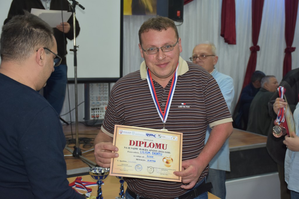 Međunarodni sajam rakije Apatin, 2016