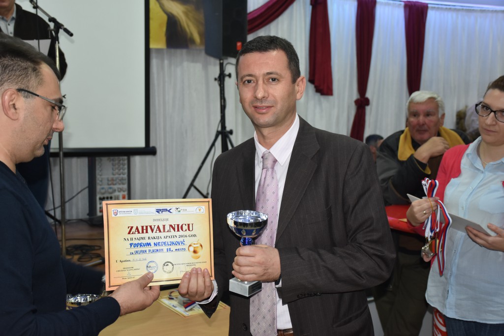 Međunarodni sajam rakije Apatin, 2016