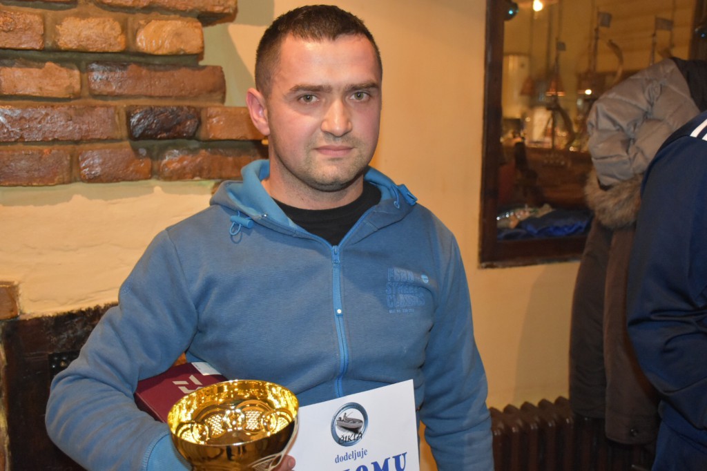 Srđan Majstorović,5.međunarodna smuđijada, Apatin, novembar 2016, Čikla