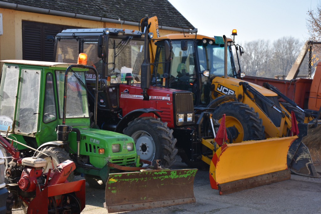 jkp nas dom, zimska sluzba, mehanizacija