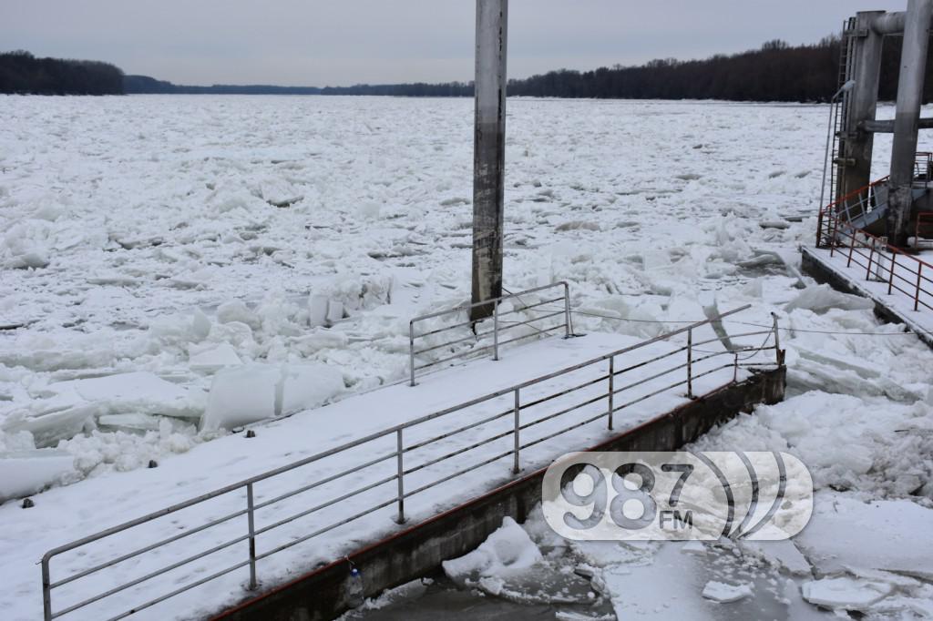 Pristanište Led, Apatin januar 2017