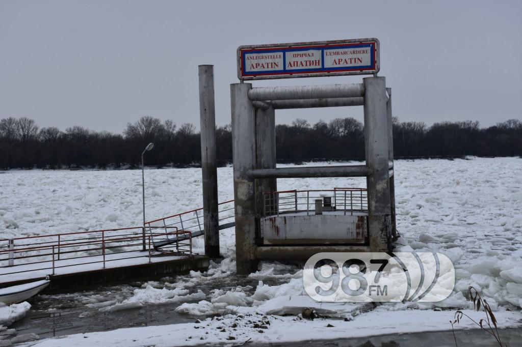 Pristanište Led, Apatin januar 2017