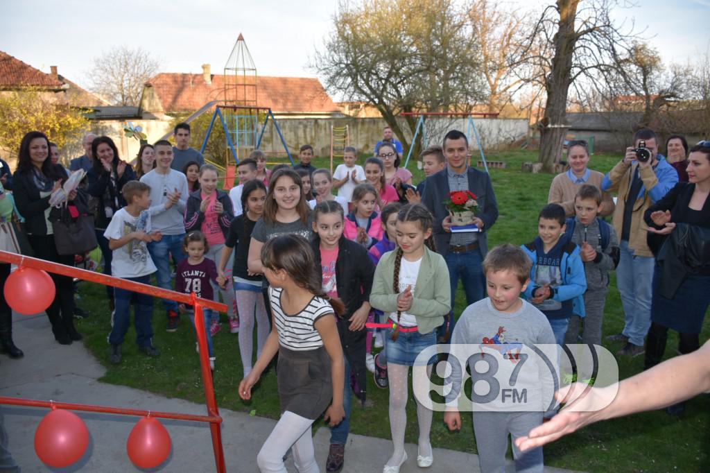 Renovirane prostorije Svilojevo, David Nađ i Marija Ivanović