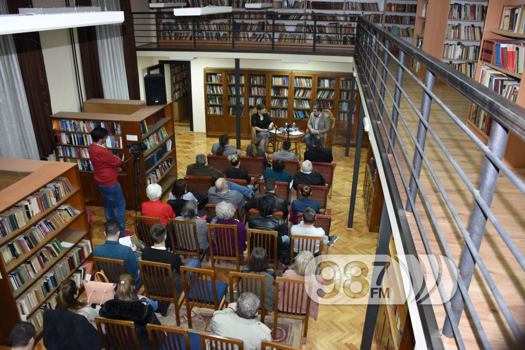 Nemanja Starovic, promocija knjige, sa druge strane, roman