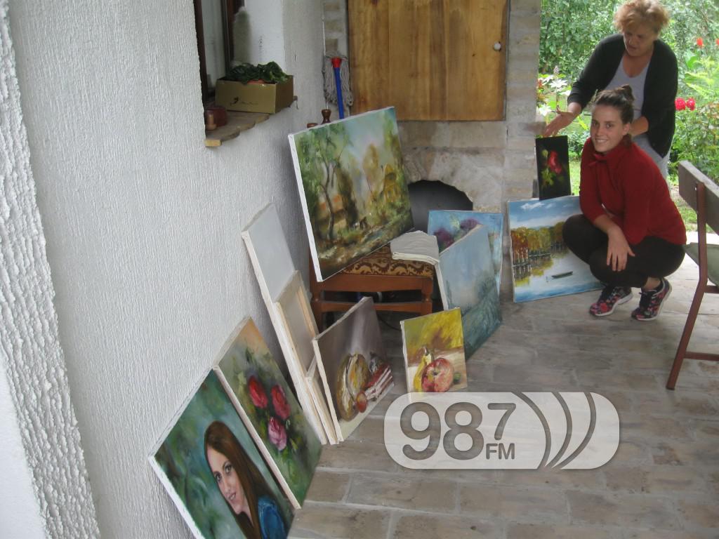 Likovna kolonija punolestvo baka Mira i unuka Maja