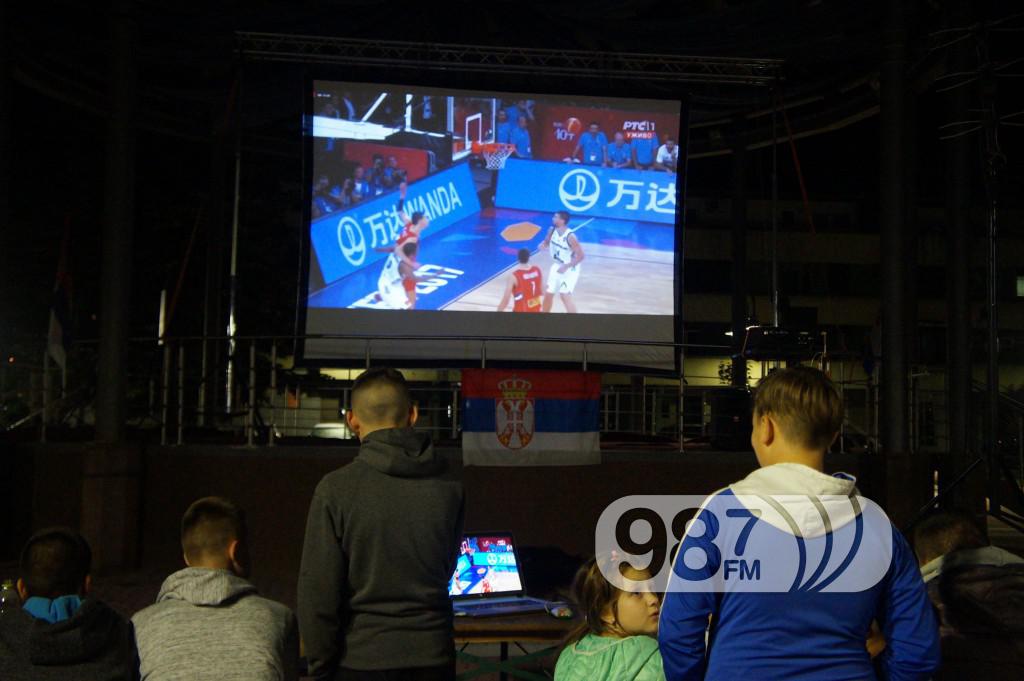 TRG Nikole Tesle, prenos kosarke, Kosarka, SRbija Slovenija (5)